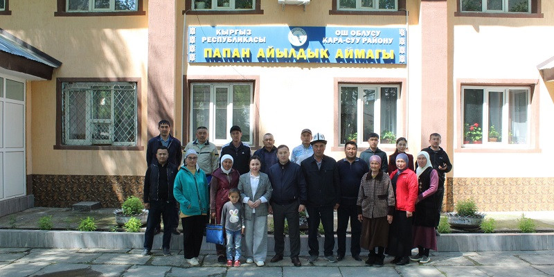 Выездная лекция по финансовой грамотности в Ошской области